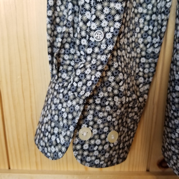Ben Sherman The Original Floral All Way Stretch Slim Fit LS Button Up Shirt - Picture 7 of 14